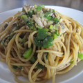 PARNELL's cooksnap of when they made たっぷりネギと缶詰イワシの和風パスタ.