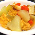 miino's cooksnap of when they made 母の味　大根と鶏肉の煮物.