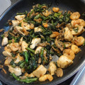 ラフロイグ蒸留所's cooksnap of when they made えびとバジルの簡単炒め♪.