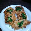 セイコモ１０３'s cooksnap of when they made 椎茸の秋鮭つみれ詰め焼き.