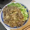 じいじい毎日挑戦's cooksnap of when they made 絶品すぎてクセになるタモリさんの生姜焼き.