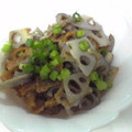 はりまま's cooksnap of when they made ごぼうとれんこんの鶏塩炒め.