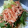 季節外れ's cooksnap of when they made 釜揚げ桜えびのグリーンサラダ♪.