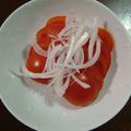 ヌーシ's cooksnap of when they made ❤簡単❤新玉ねぎとトマトのマリネ.