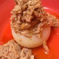 いだとん's cooksnap of when they made 新玉葱とツナのレンジ蒸し.