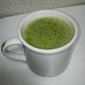 ayu42's cooksnap of when they made セロリとほうれん草のスムージー.