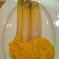 Shumimo's cooksnap of when they made ホワイトアスパラオランデーズソース.
