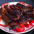 ゆーみん1202's cooksnap of when they made 漬け込んで焼くだけのＢＢＱスペアリブ.