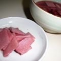 kurukurumin's cooksnap of when they made 大根の赤ワインぴくるす.