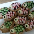korumi717's cooksnap of when they made こどもの日❤こいのぼりいなり.