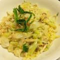 サヤマサ's cooksnap of when they made 春キャベツとドライトマトのペペロンパスタ.