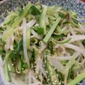 ももんがマミィ☆'s cooksnap of when they made 簡単＆安！もやしときゅうりの中華炒め✿.