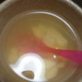 かりおくん's cooksnap of when they made なんて簡単！卵豆腐でお吸い物☆.