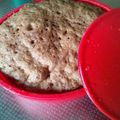 みちくろみちくろ's cooksnap of when they made 簡単♪タッパーで失敗なしのレンジケーキ♪.