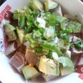 ★ままちｬん★'s cooksnap of when they made 《絶品》洋風まぐろアボカド丼.