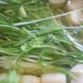 綾花☆変わりました☆'s cooksnap of when they made ウィンナーと水菜の味噌汁。ラーメン汁風。.