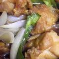 まむじ's cooksnap of when they made めんつゆだけ♪鶏ももと夏野菜の揚げびたし.