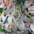 kwaorin's cooksnap of when they made もやしとにらの野菜炒め.