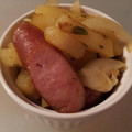 megupuni's cooksnap of when they made 新じゃがとウインナーのカレー炒め☆.