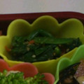 ロッドまん's cooksnap of when they made ほうれん草ゴマ和え★お弁当用冷凍保存方法.