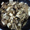 ☆亞季☆'s cooksnap of when they made シイタケともやしのふんわり絹豆腐丼.