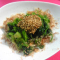 48643's cooksnap of when they made 鉄分補給に！簡単ほうれん草の胡麻和え.