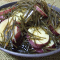 はとよめ's cooksnap of when they made さつま芋と切り昆布の煮物.