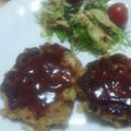 まっきー0330's cooksnap of when they made ❤和風ハンバーグ❤.