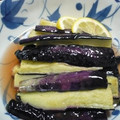 Haru Haru's cooksnap of when they made シークワーサーでさっぱり茄子の揚げびたし.