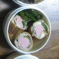 ほくみん's cooksnap of when they made お弁当の…おさかなソーセージで和風肉巻き.