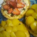 ☻☻☻☻☻☻☻☻'s cooksnap of when they made 【簡単】豆乳カスタードのミニいちごタルト.