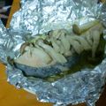 ☆結★'s cooksnap of when they made 簡単＊きのこと鮭のホイル焼き☆.