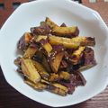 まやしゅうまま's cooksnap of when they made 揚げないdeカリカリ簡単ホクウマ大学いも.