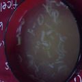 ARSZ's cooksnap of when they made 風邪には簡単ねぎ生姜味噌汁.