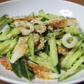 まさたかまま's cooksnap of when they made ちくわときゅうり.