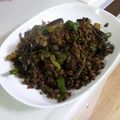 かんた17's cooksnap of when they made なすとピーマンのひき肉炒め.