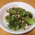 このみん家's cooksnap of when they made 大根葉の炒め.