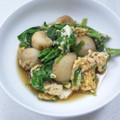 あっこ姉's cooksnap of when they made 水菜と麩の卵とじ.