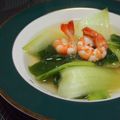 baromaman's cooksnap of when they made えびと青梗菜のスープ、春雨入り!.