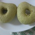 dorafan's cooksnap of when they made HMあん焼きドーナツ♪抹茶。.