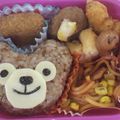 ｙｕ＿ｕｋｏ's cooksnap of when they made ダッフィ弁当♪（キャラ弁）.