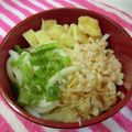 るらちゃん's cooksnap of when they made 冷凍うどんで本場の味・関西風かけうどん.