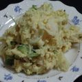 クイン's cooksnap of when they made 秋のポテサラ☆サツマイモとなしのサラダ.