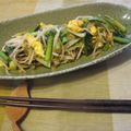なっち船長's cooksnap of when they made 小松菜ともやしと卵の胡麻味噌炒め.