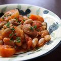 creo's cooksnap of when they made 余り肉・ソーセージで白花豆のトマト煮込み.
