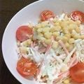 おっぴぃー's cooksnap of when they made カニカマのからしマヨネーズサラダ.