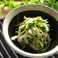 まろんかふぇ's cooksnap of when they made 豆苗と新玉ねぎのツナマヨサラダ.