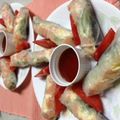 ゆーみんです's cooksnap of when they made 海老とクリームチーズの生春巻き♪.