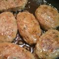 たらおくん's cooksnap of when they made 豚挽き肉のつくねバーグ.