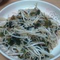 nozomi01's cooksnap of when they made ごま油最高！ワカメともやしのジャコ炒め.